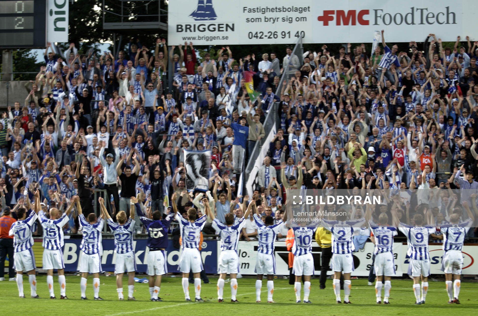 IFK-arna tackar sina många nedresta fans