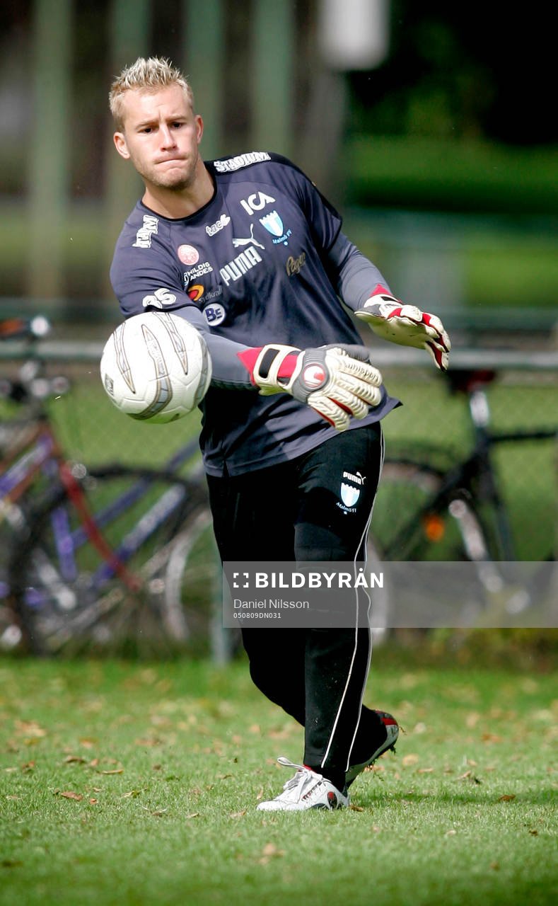 Lee Baxter (målvakt), Malmö