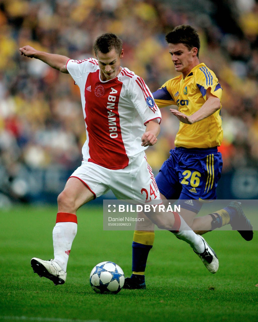 Bröndby - Ajax: Markus Rosenberg, Ajax