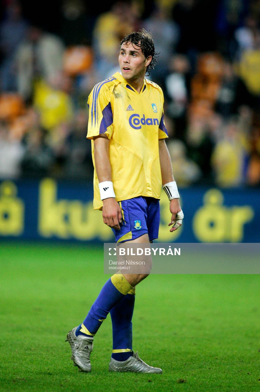 Bröndby - Ajax: Johan Elmander, Bröndby
