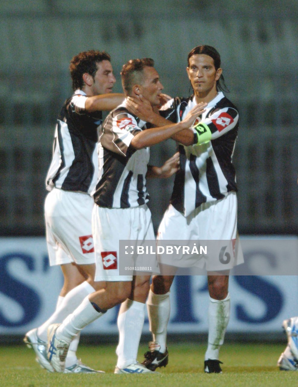 Ferrante, Cudini och Ferraro, jubel