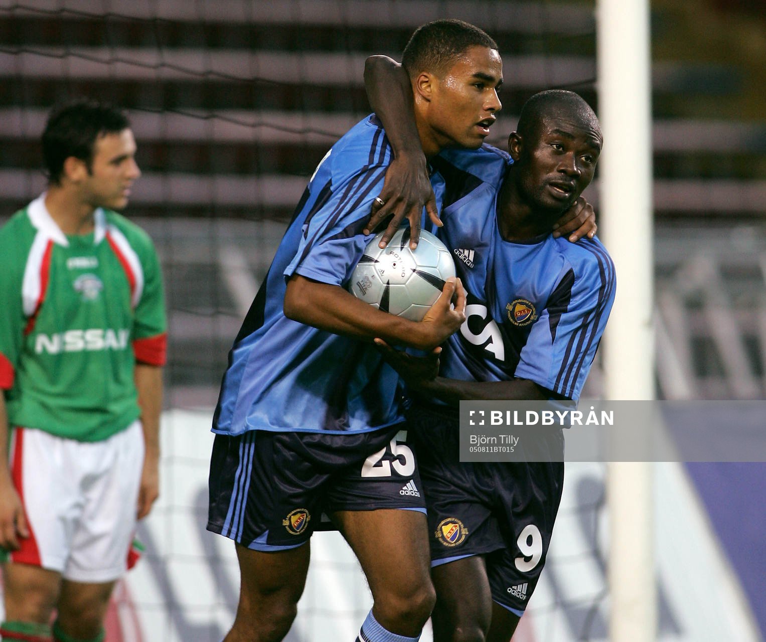 Patrick Amoah och Jones Kusi Asare, Djurgården