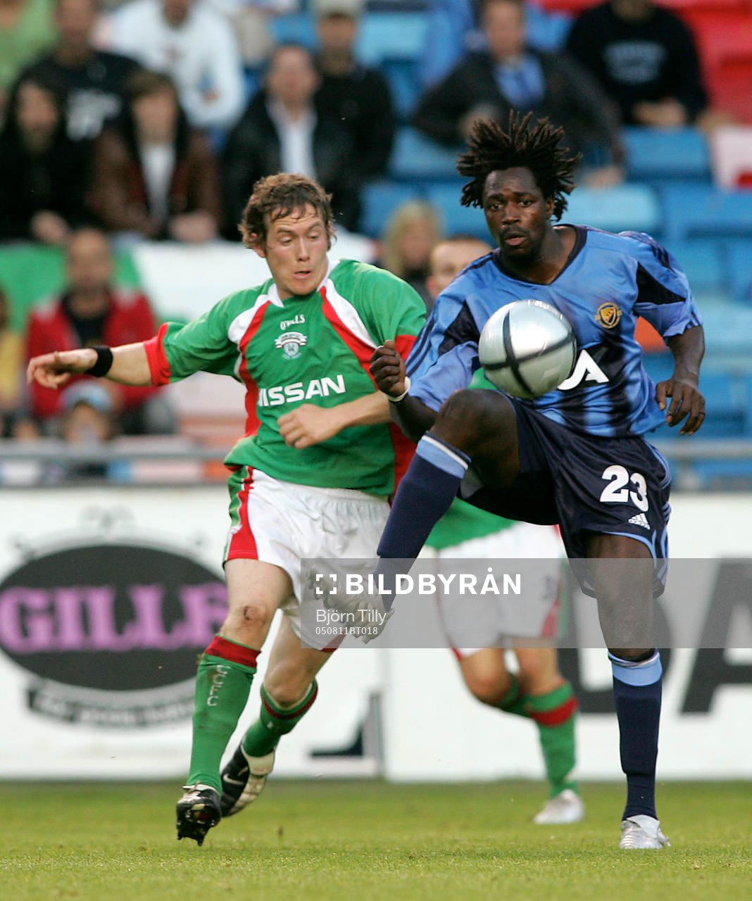 Joe Gamble, Cork City och Ibrahim Ba, Djurgården