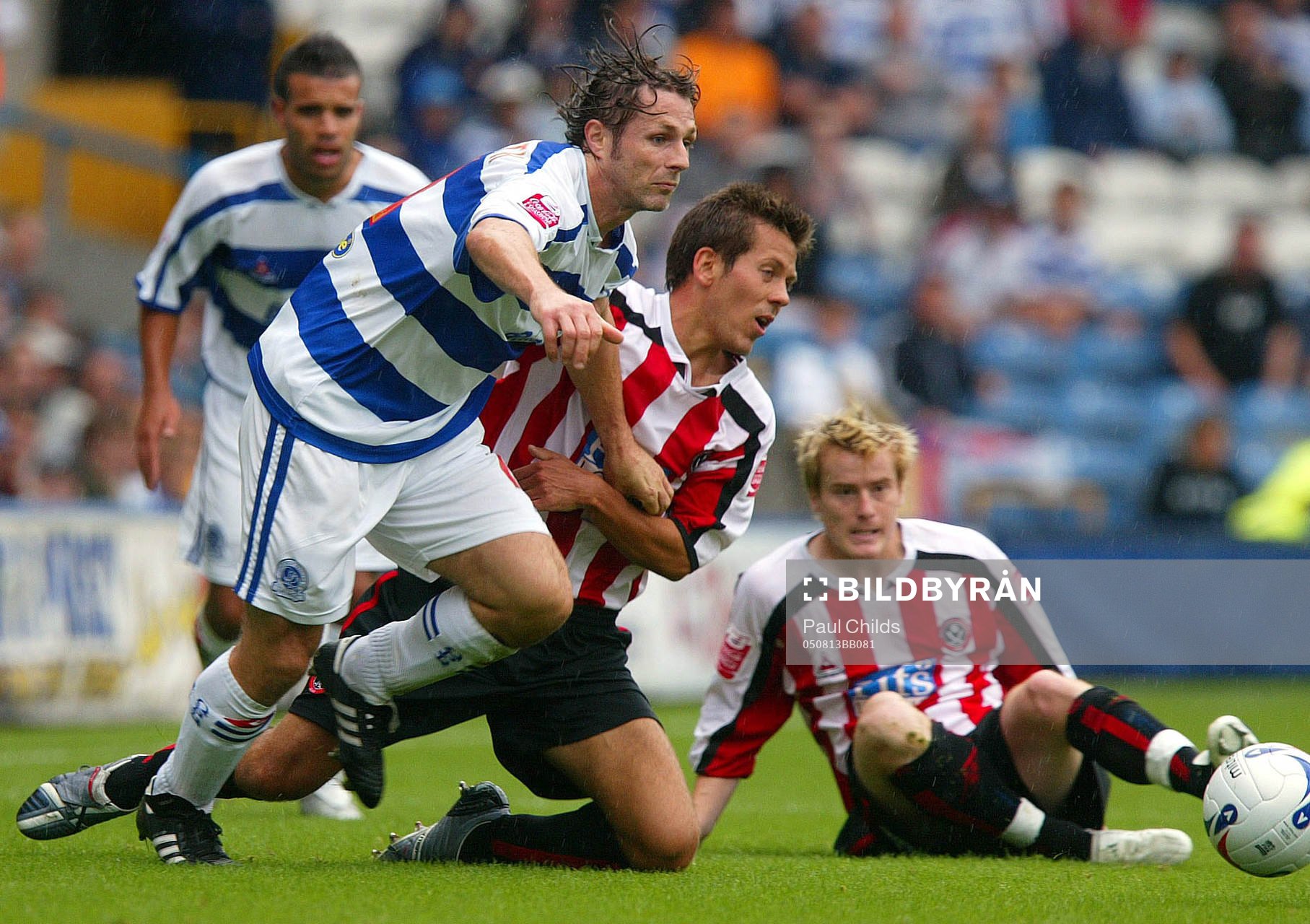 Gareth Ainsworth, QPR och  Jon Harley, Sheffield