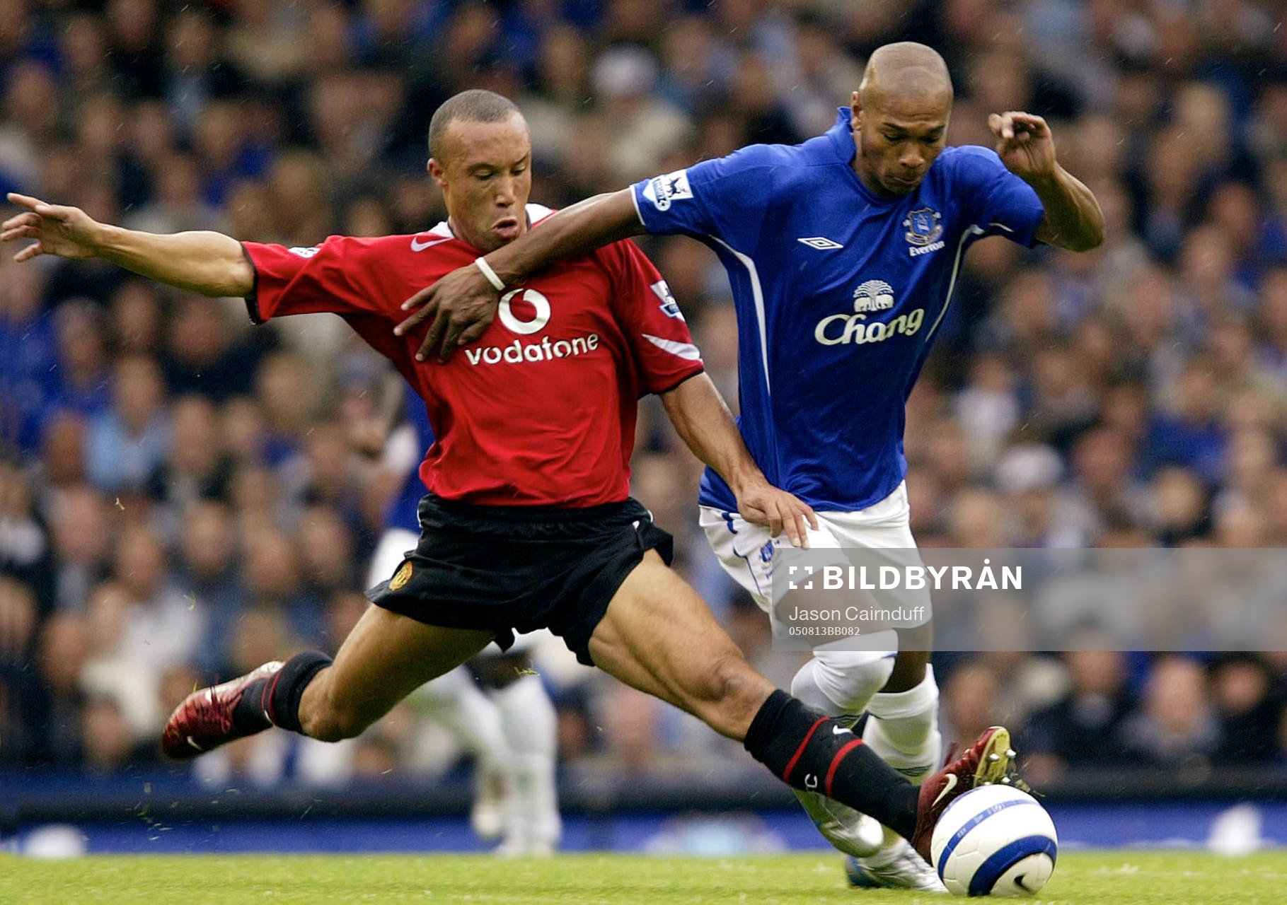 Fotboll, Engelsk Liga, Premier League, Everton - Manchester