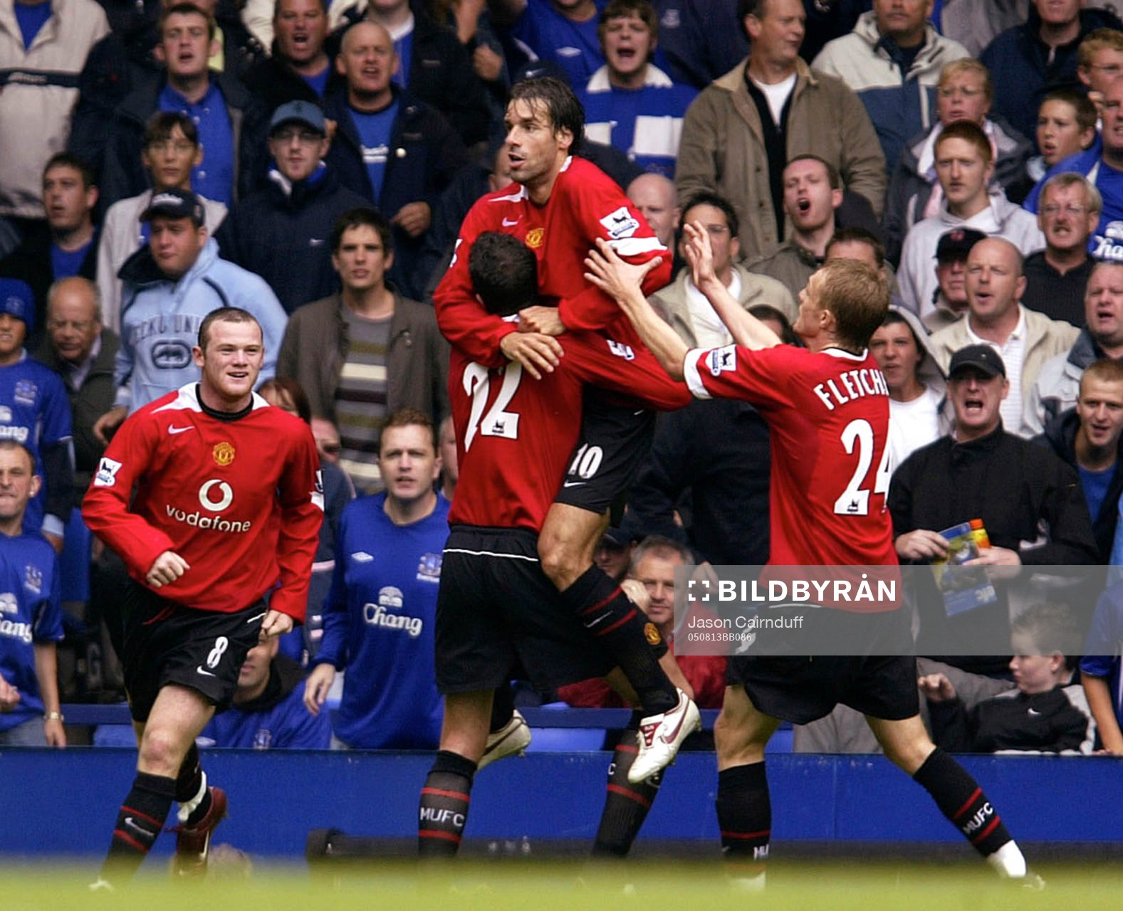 Fotboll, Engelsk Liga, Premier League, Everton - Manchester