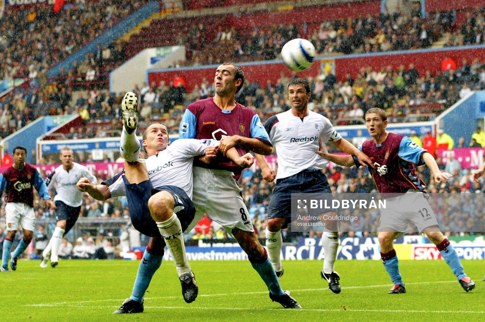 Fotboll, Engelsk Liga, Premier League, Aston Villa - Bolton