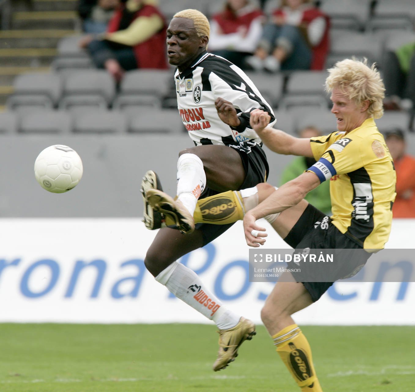 BoBo Bola och Johan Sjöberg