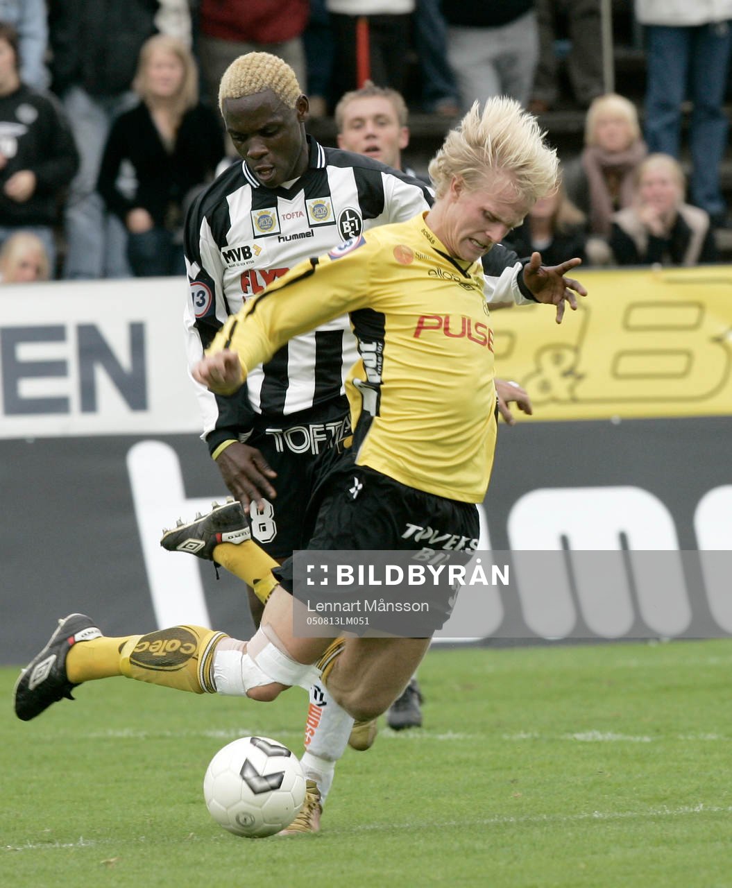 BoBo Bola och Johan Sjöberg