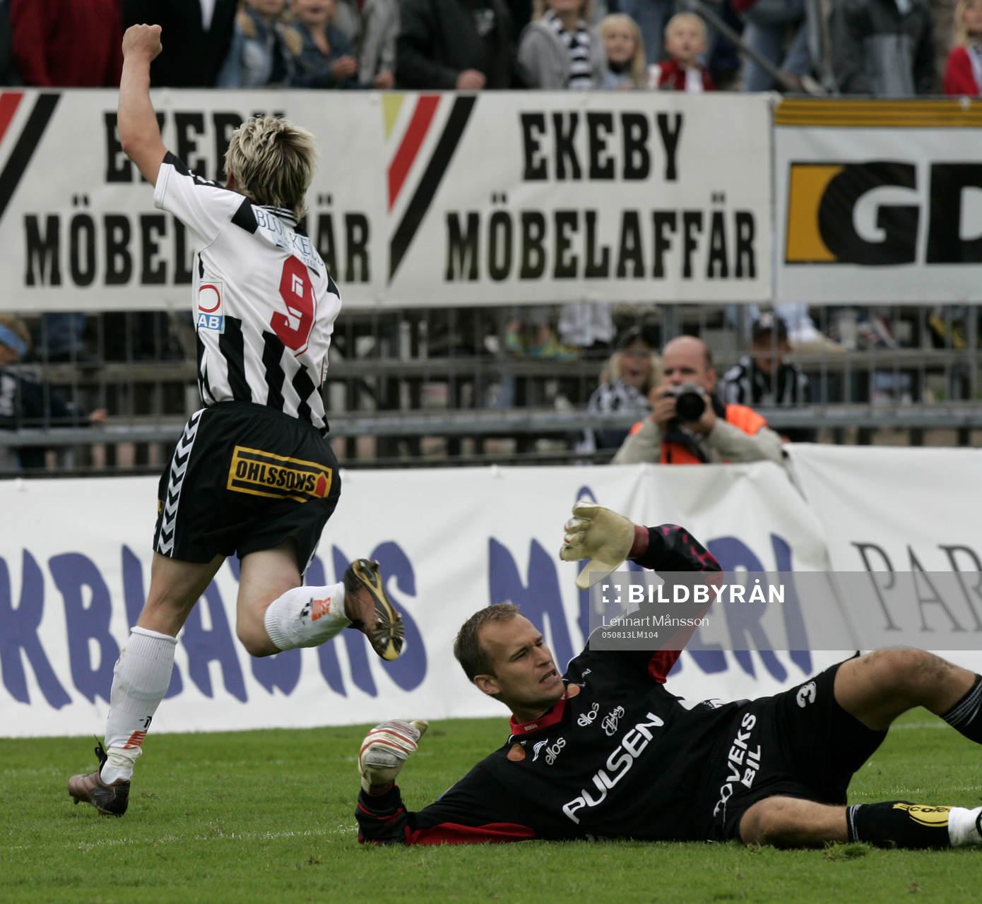 4-0, Håkan Söderstierna, jubel ochHåkan Svensson,