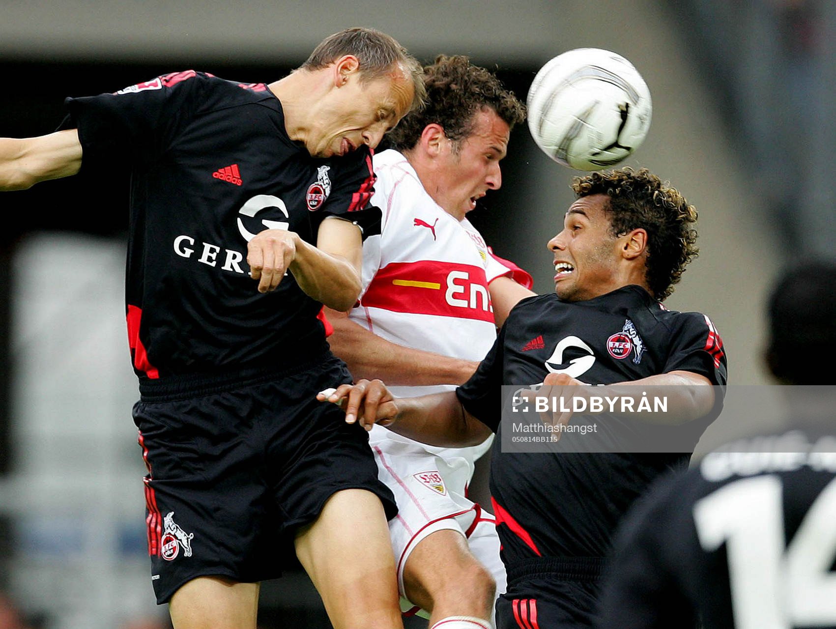   Matthias Scherz, Marco Streller, Marvin Matip i nickduell.