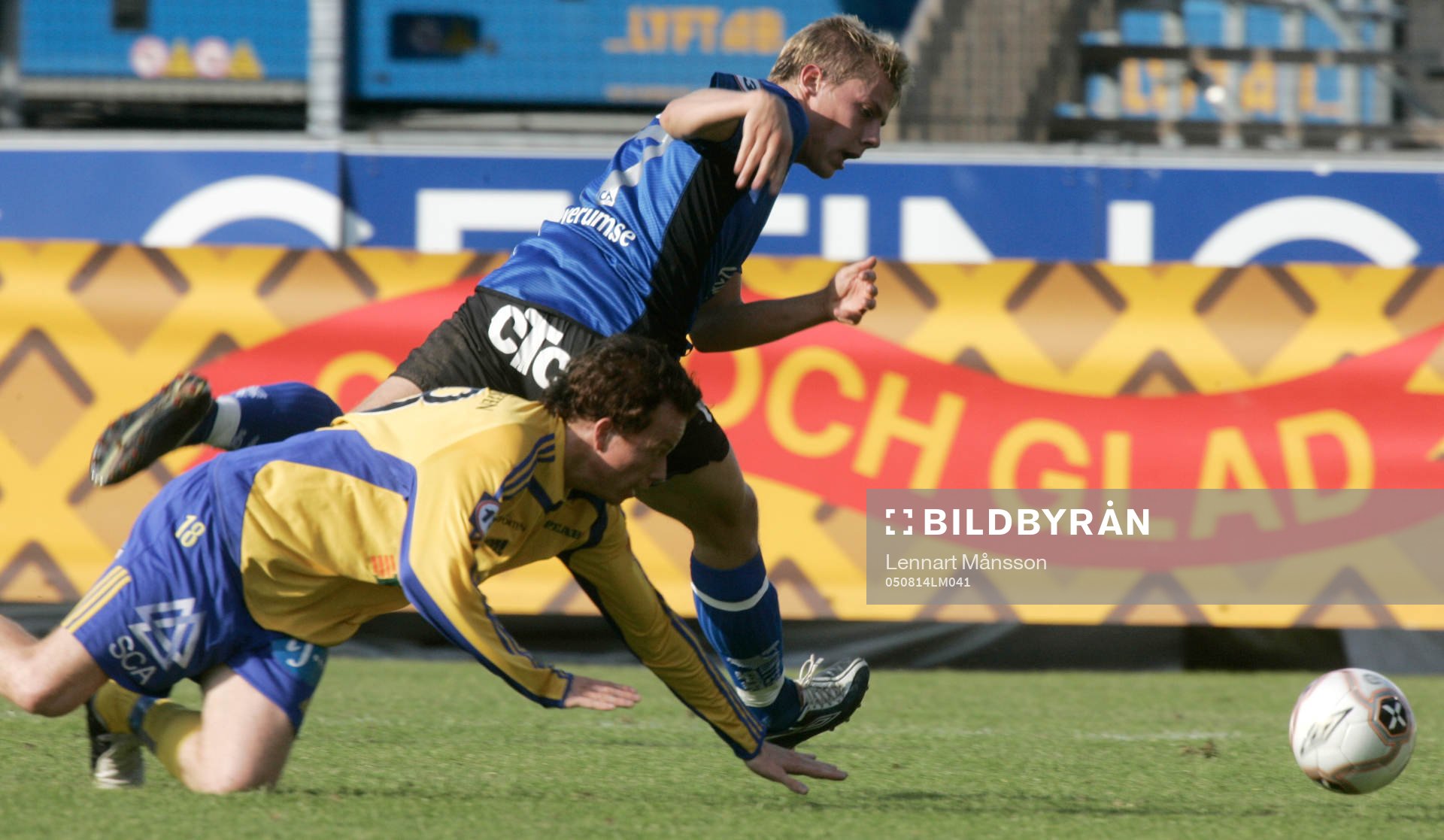Tobias Eriksson, Sundsvall, faller
