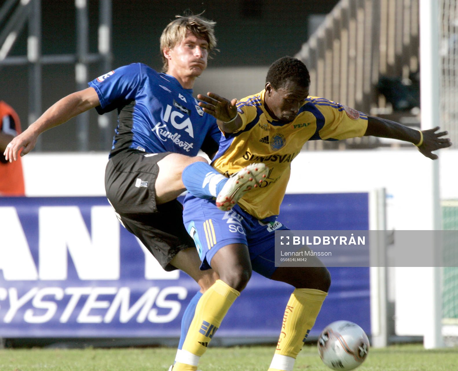 Peter Larsson och Ali Gerba