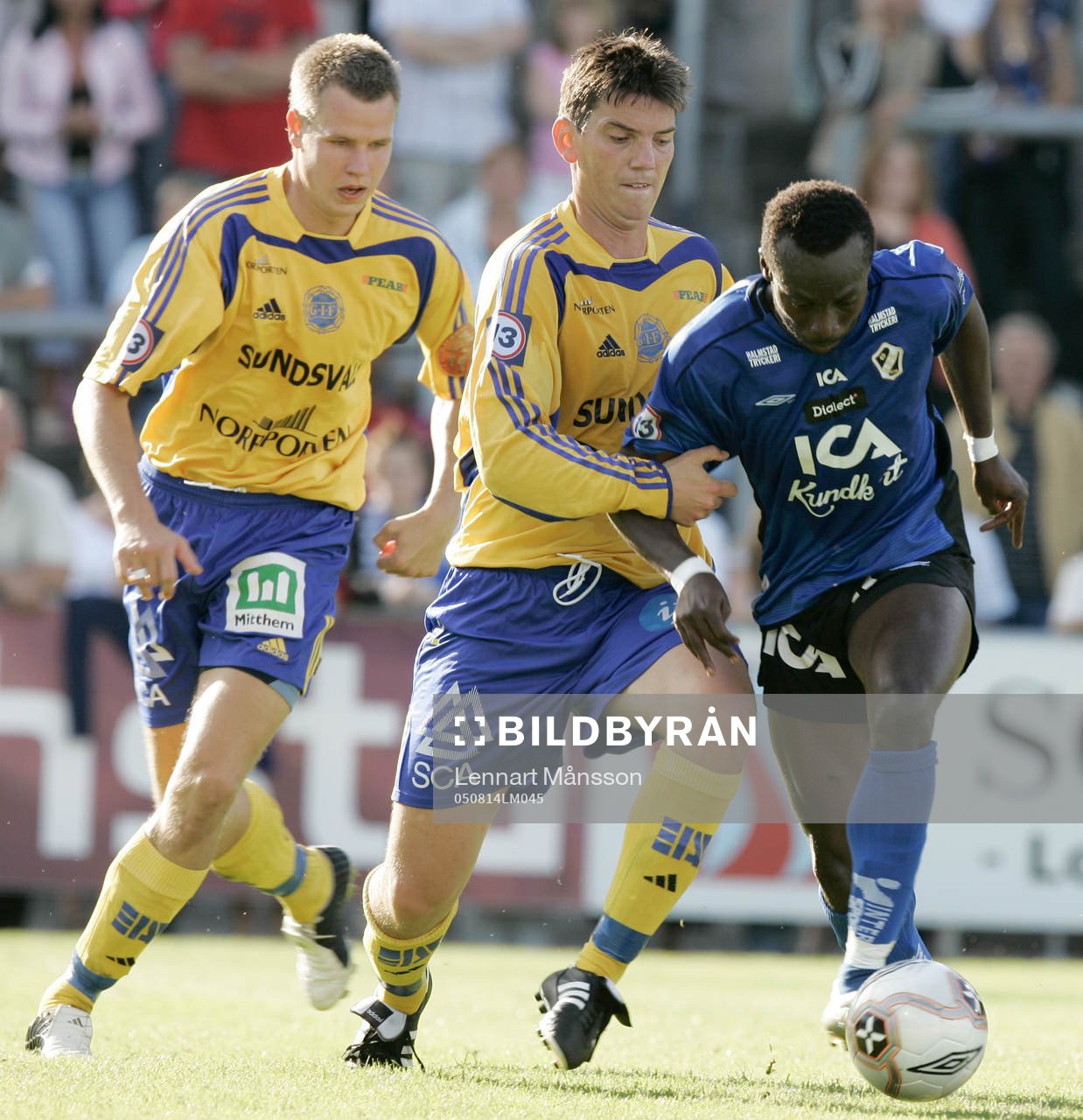 Elias Storm, Johan Andersson tar tag i Yaw Preko