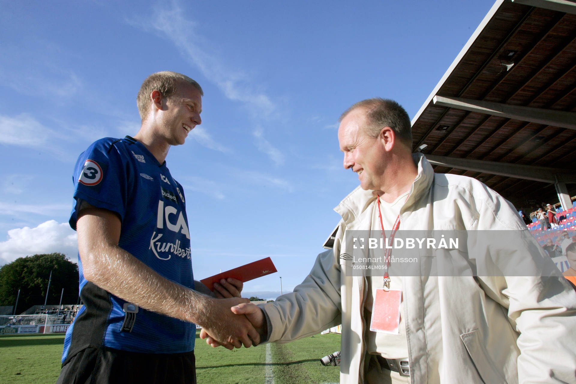 Andreas johansson,  Matchens spelare