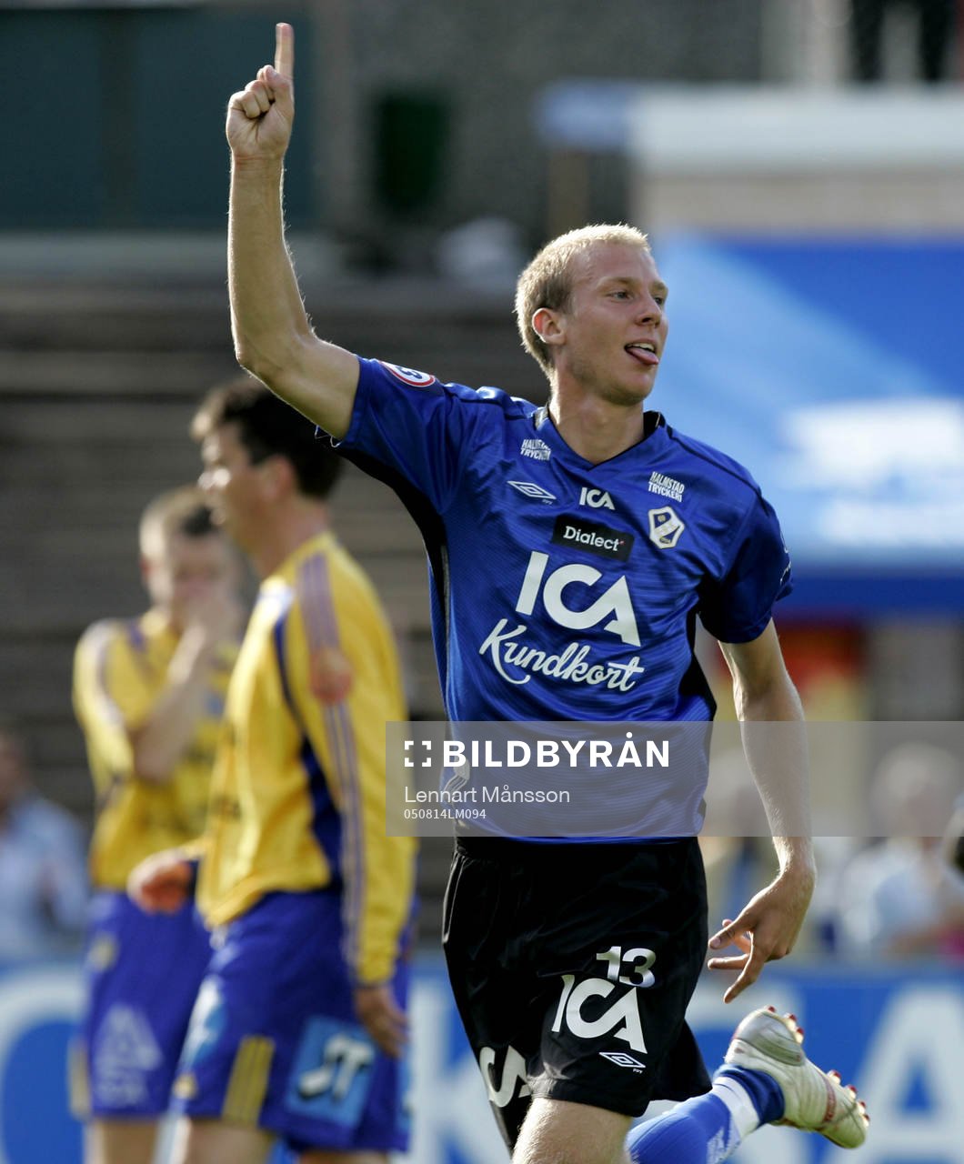 1-0 Andreas Johansson. Jubel