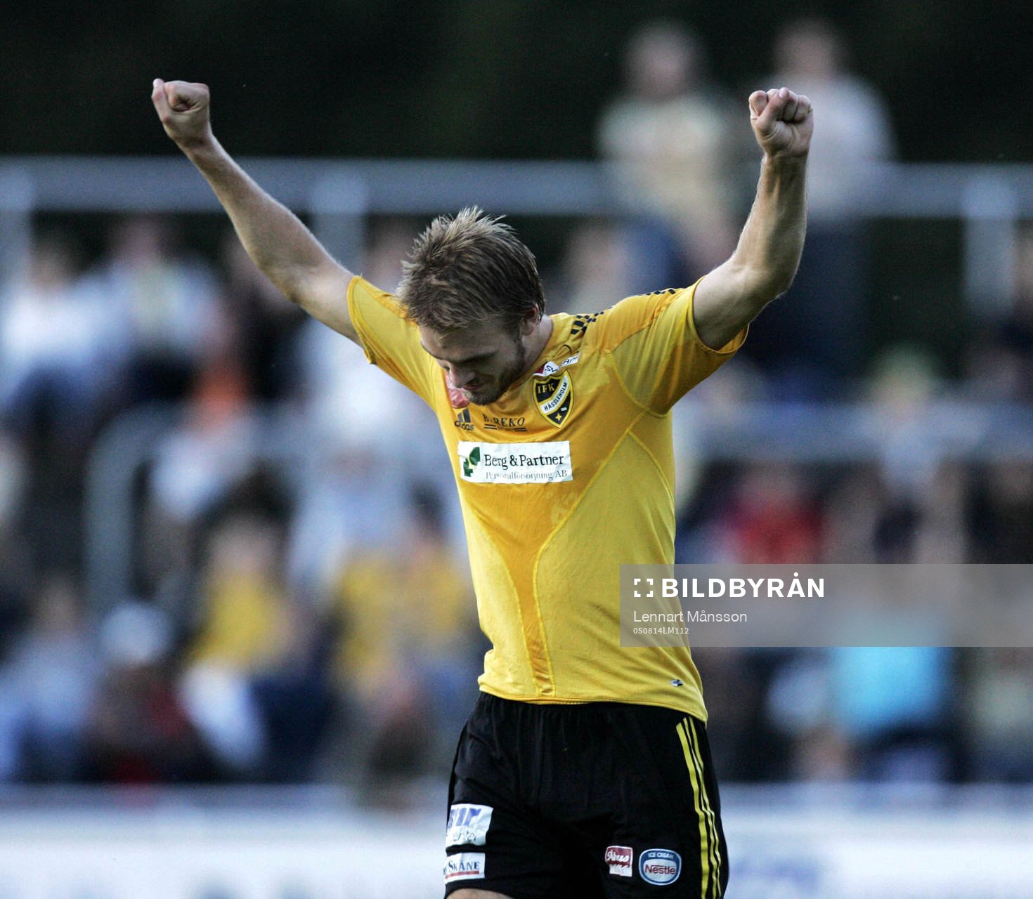  0-1, Jesper Westerberg. Jubel.