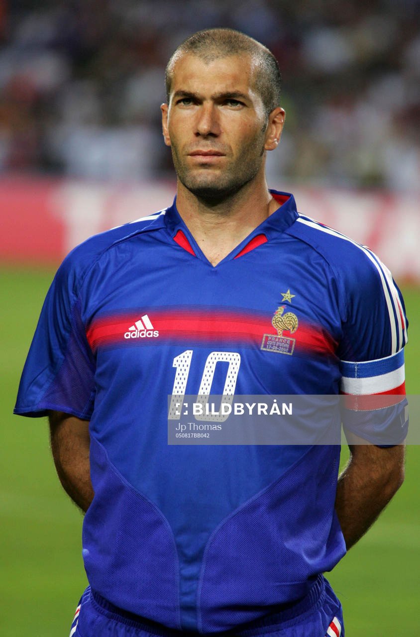 Zinedine Zidane, Frankrike