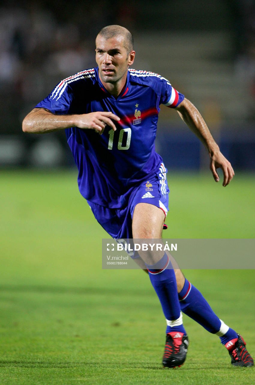 Zinedine Zidane, Frankrike