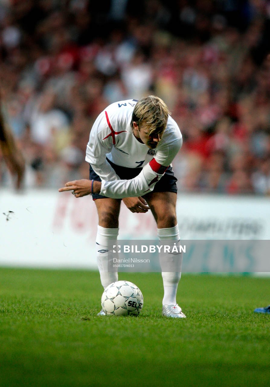 David Beckham, England, frispark
