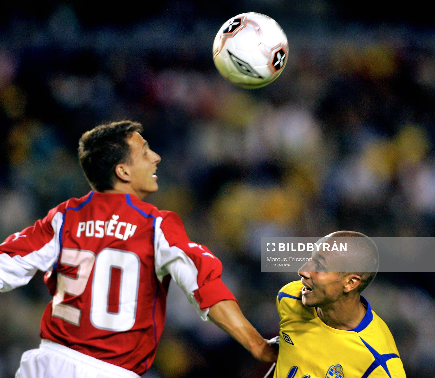 Henrik Larsson och Zdenek Pospech