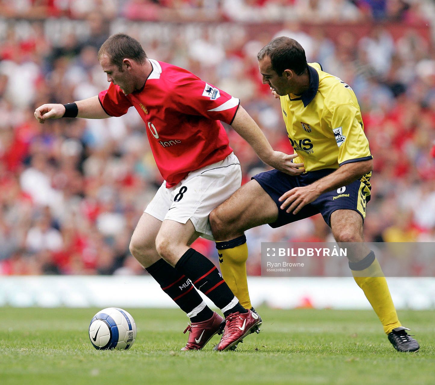 Fotboll, Premier League (Engelsk Liga), Manchester United v