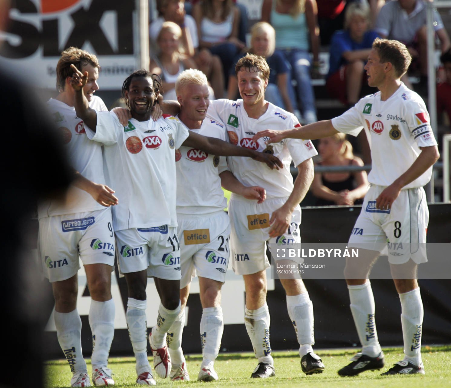 Rene Makondele, Gefle, jubel