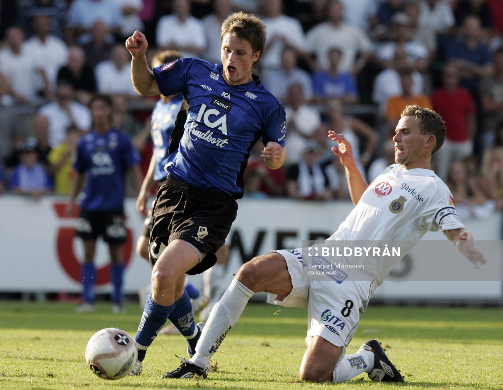 Johannes Ericsson, Gefle stoppar Gunnar Heidar