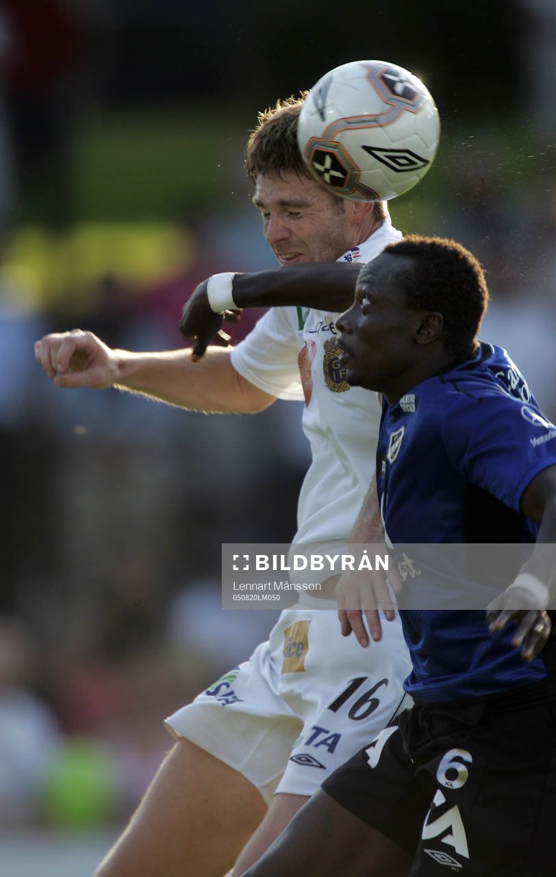 Magnus Wikström, Gefle och Yaw Preko, Halmstad