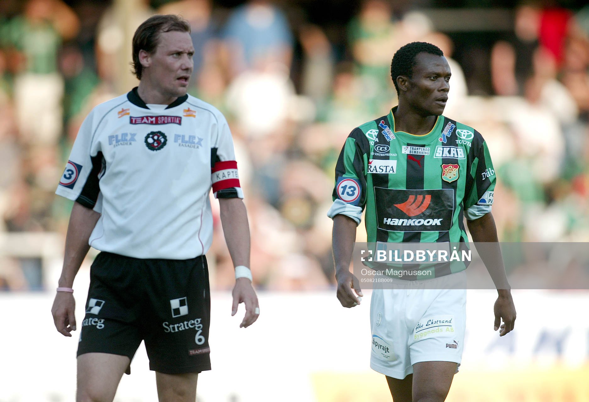 Magnus Samuelsson, Örebro och Joseph Cole, Gais