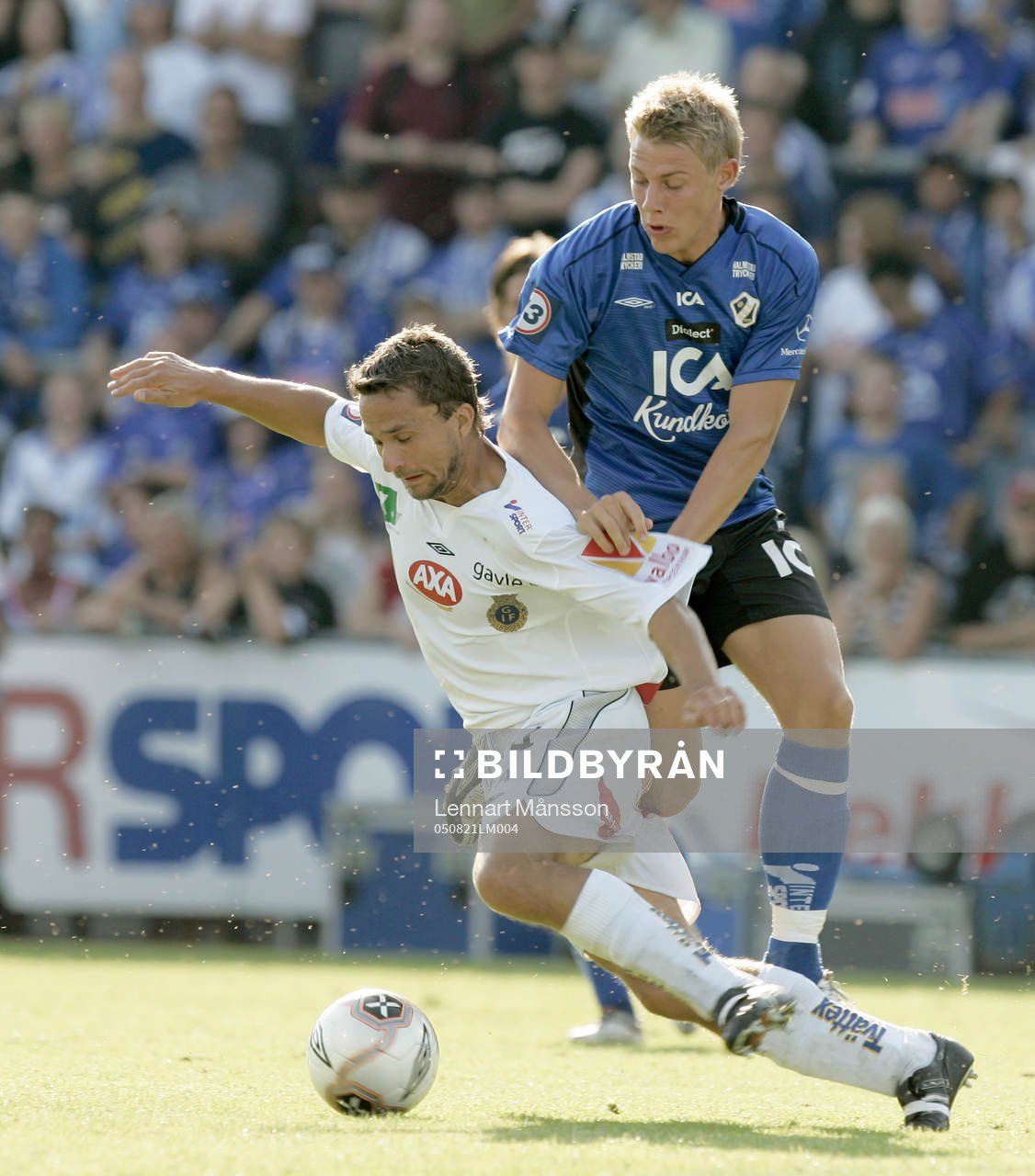 Patrik Ingelsten, Halmstad och Mathias Woxlin, Gefle