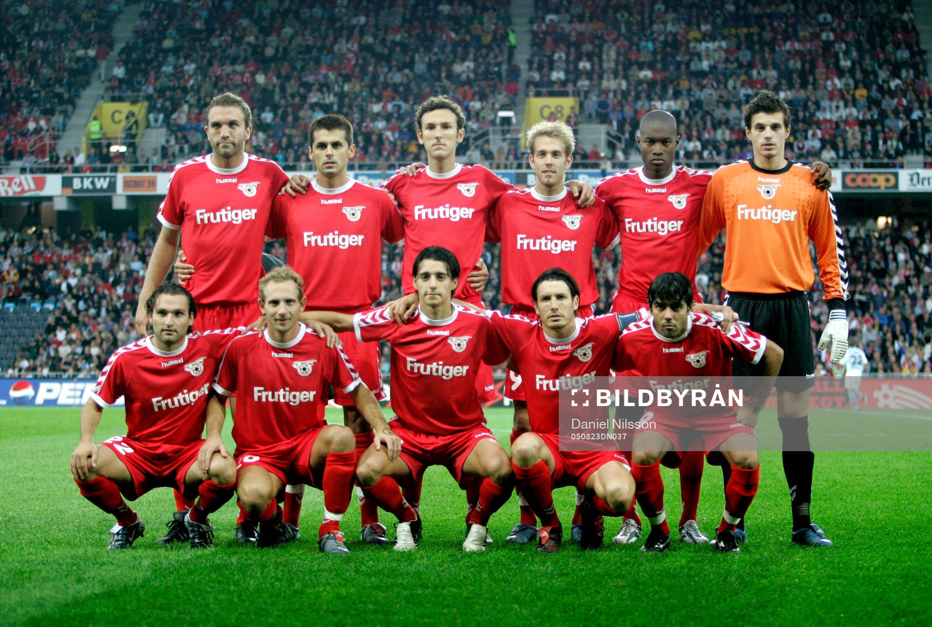  Lagbild, FC Thun.