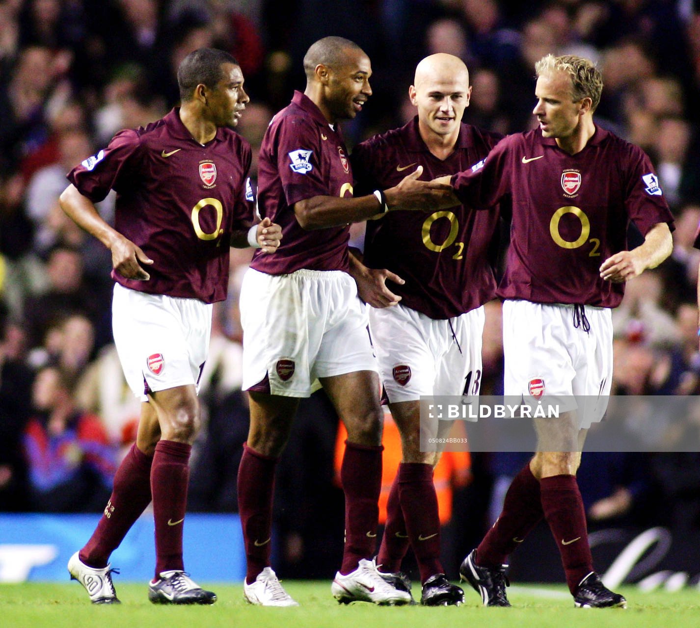 Pascal Cygan, Arsenal, jubel