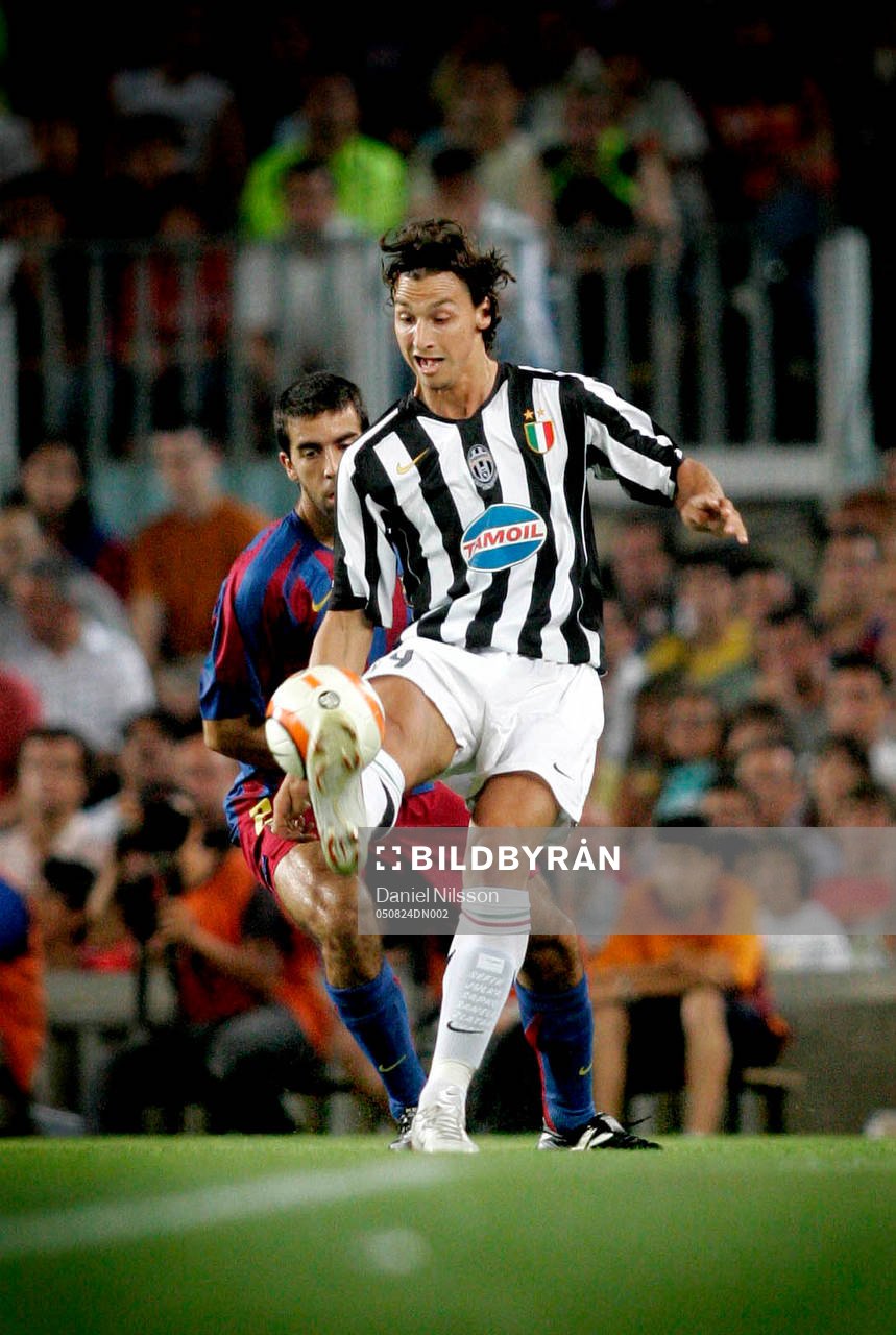 Barcelona - Juventus: Zlatan Ibrahimovic, Juventus