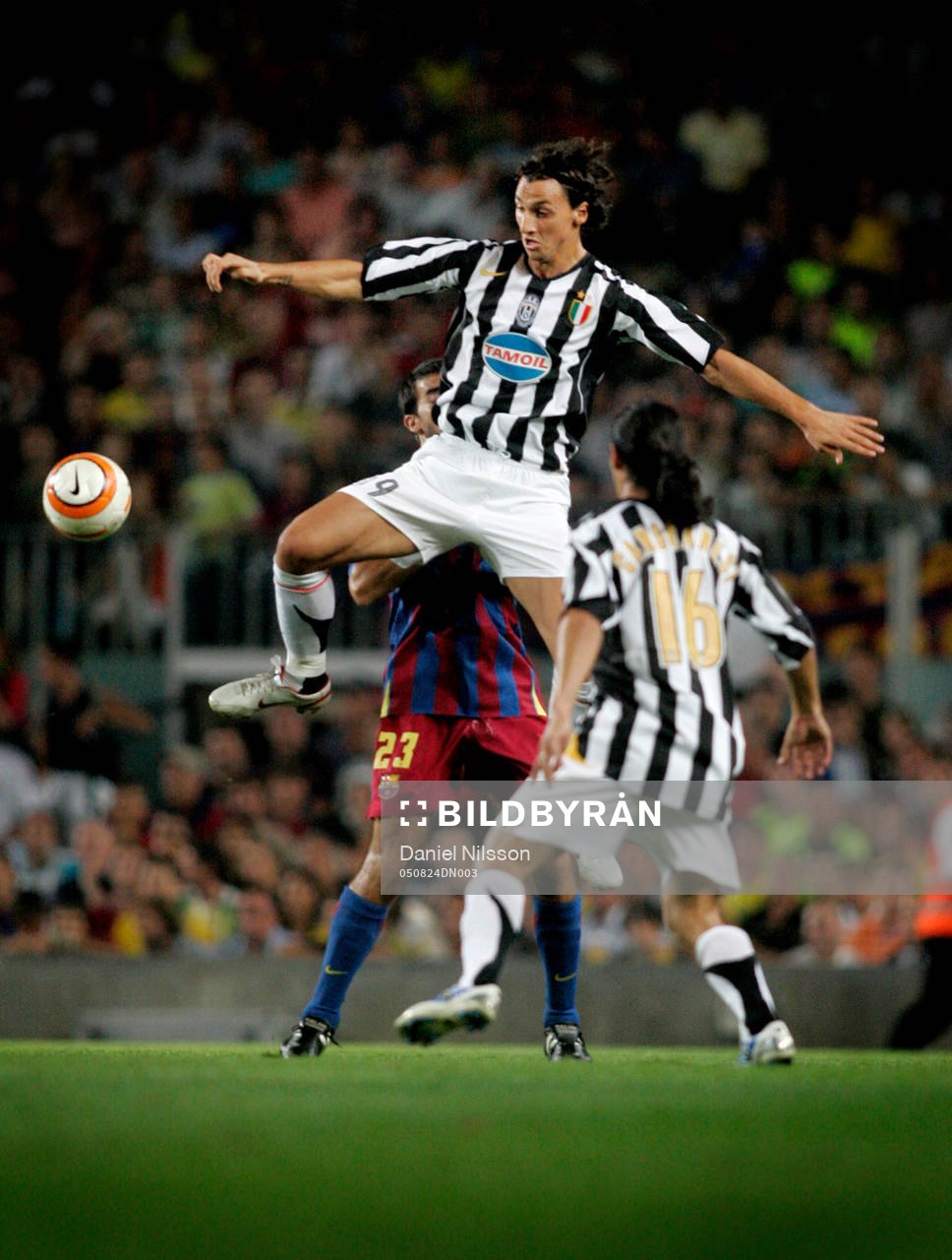 Barcelona - Juventus: Zlatan Ibrahimovic, Juventus