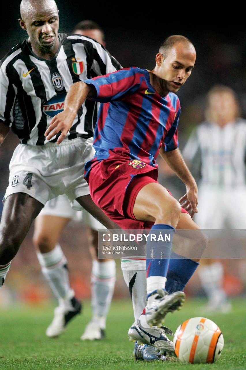 Barcelona - Juventus: Patrick Viera, Juventus och Mutu,