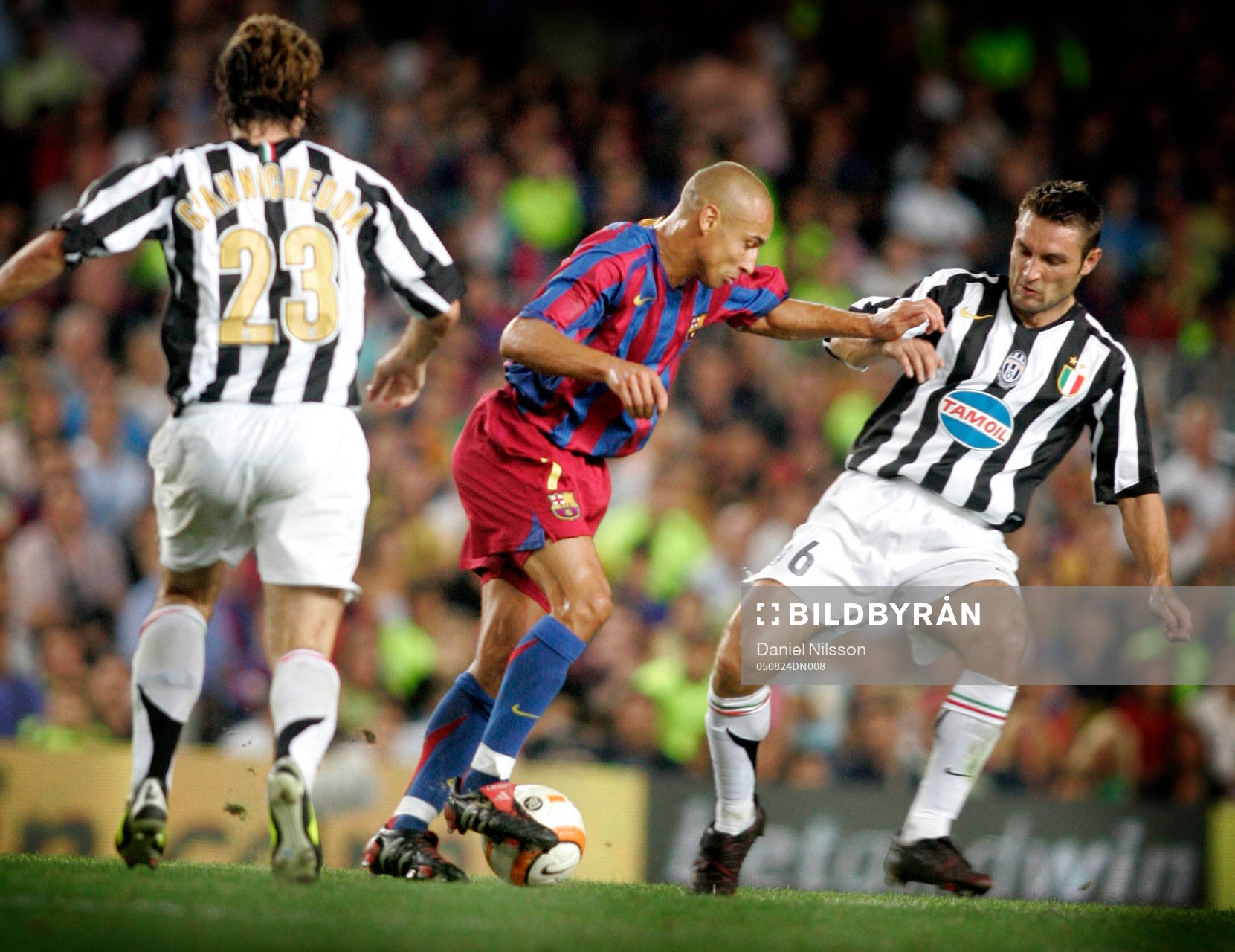 Barcelona - Juventus: Henrik Larsson, Barcelona och Kovac