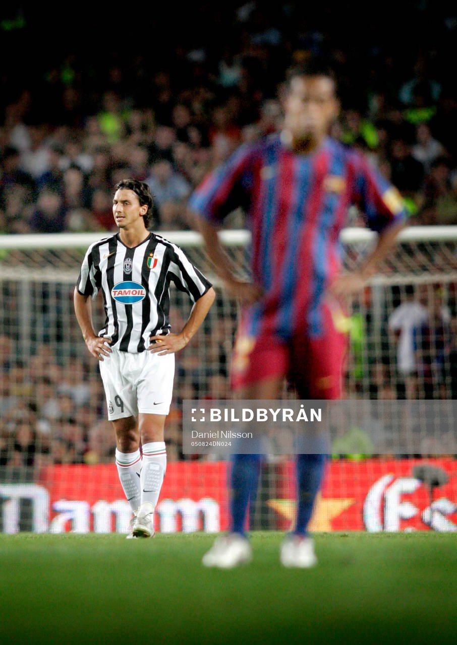 Barcelona - Juventus:   Ronaldinho, Barcelona och Zlatan