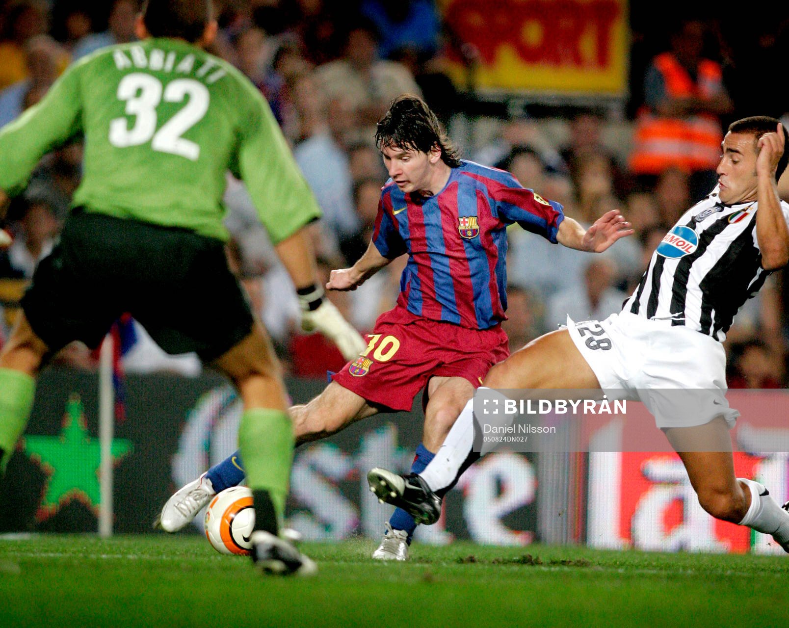 Barcelona - Juventus:   Leo Messi, Barcelona och Fabio