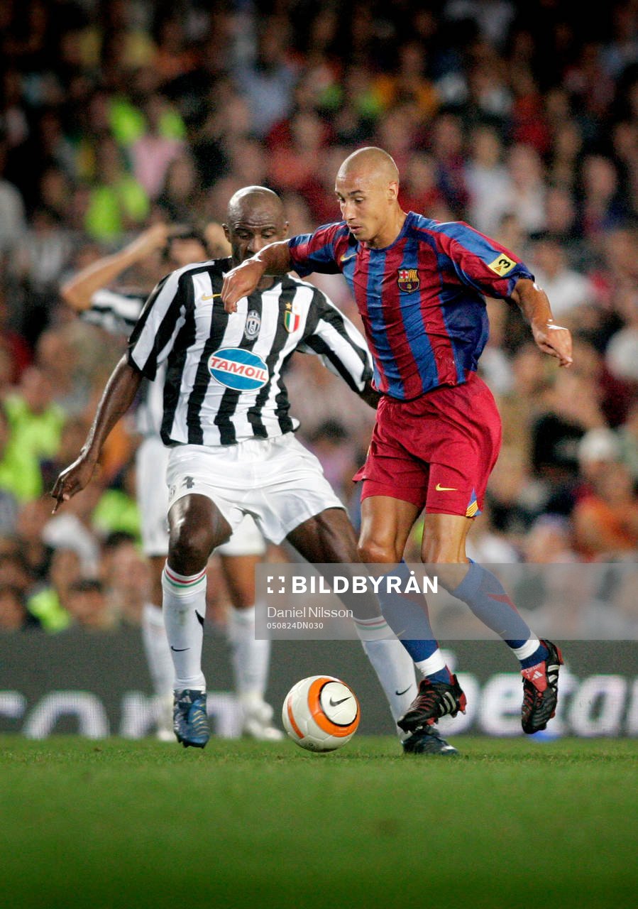 Barcelona - Juventus: Henrik Larsson, Barcelona och Patrick