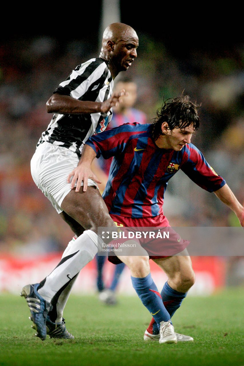 Barcelona - Juventus: Leo Messi, Barcelona och Patrick