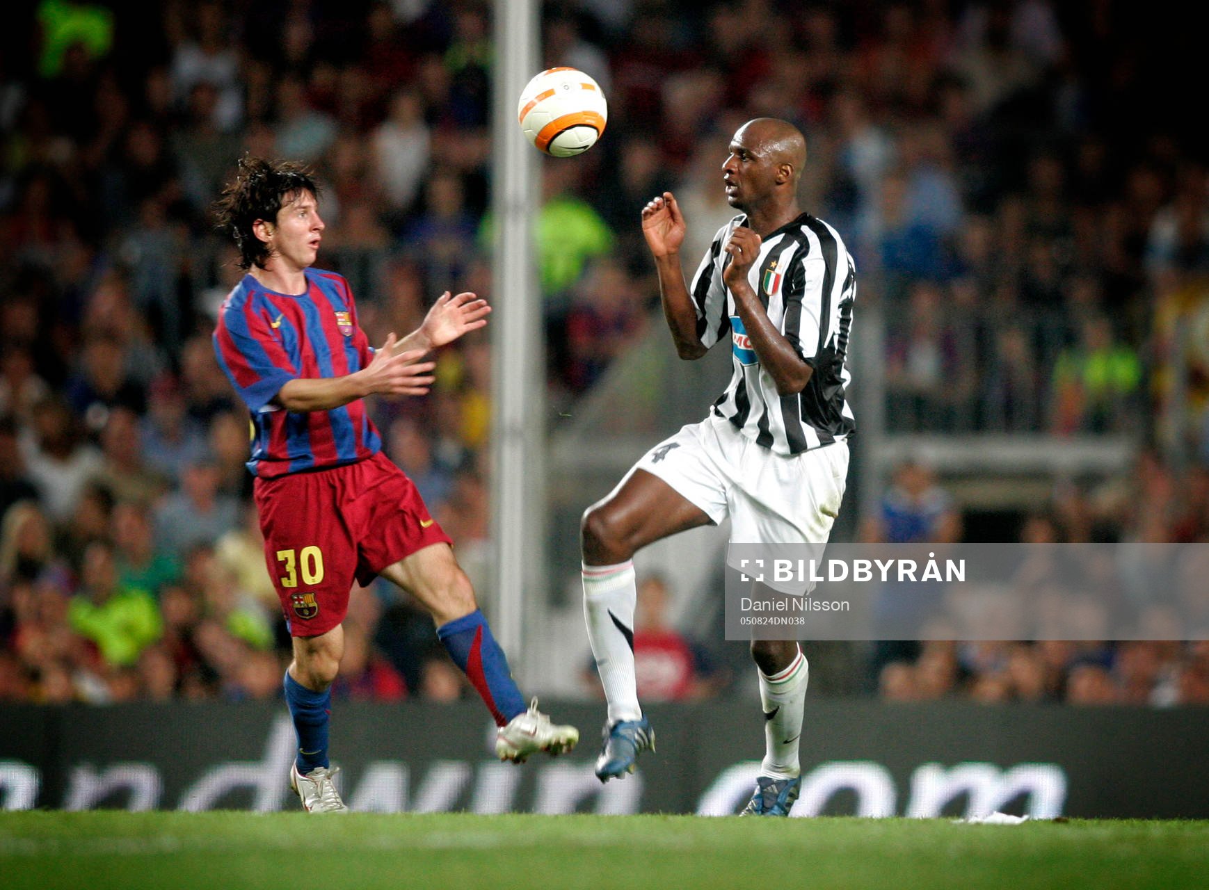 Barcelona - Juventus: Leo Messi, Barcelona och Patrick