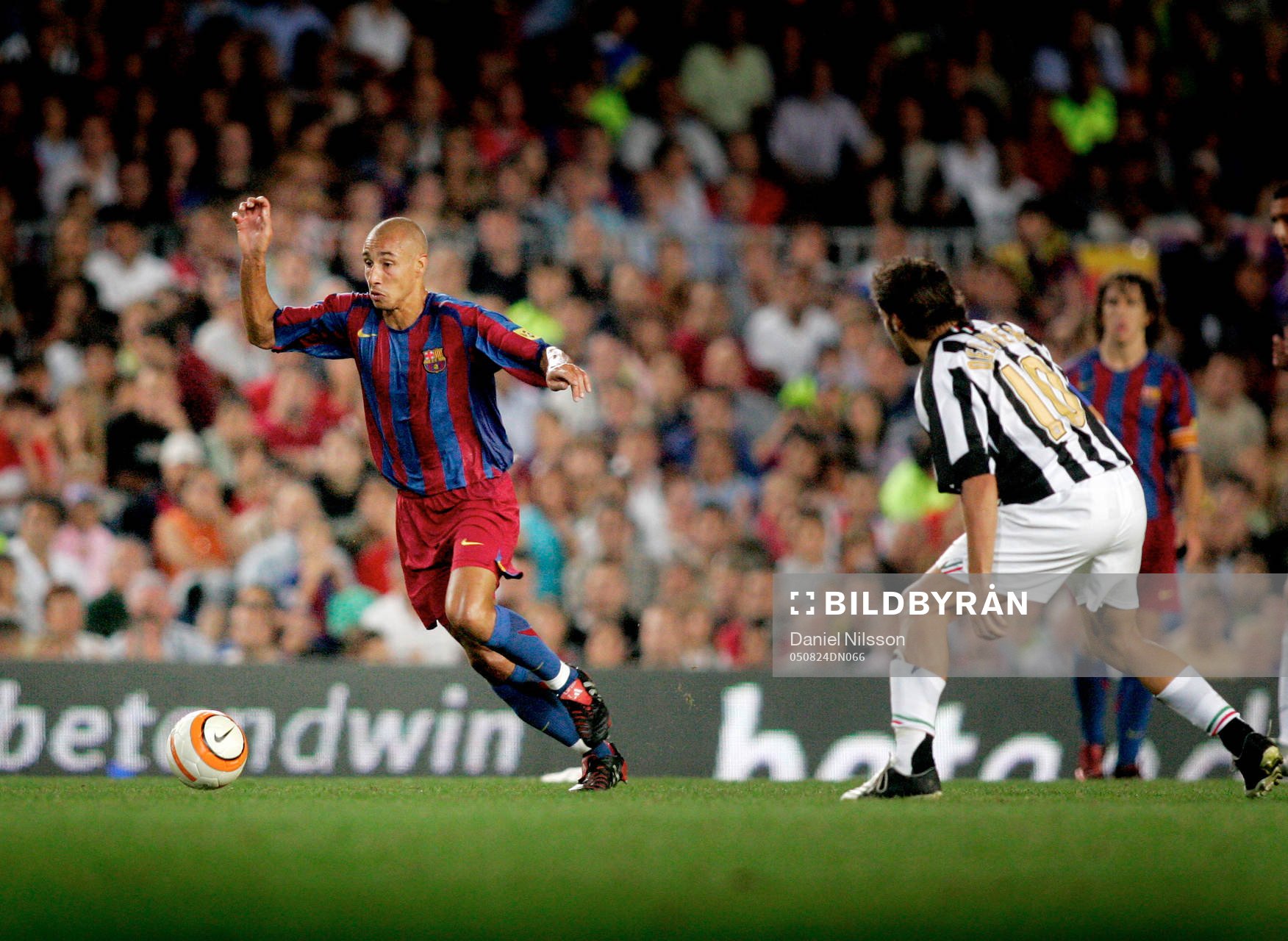 Barcelona - Juventus: Henrik Larsson, Barcelona och