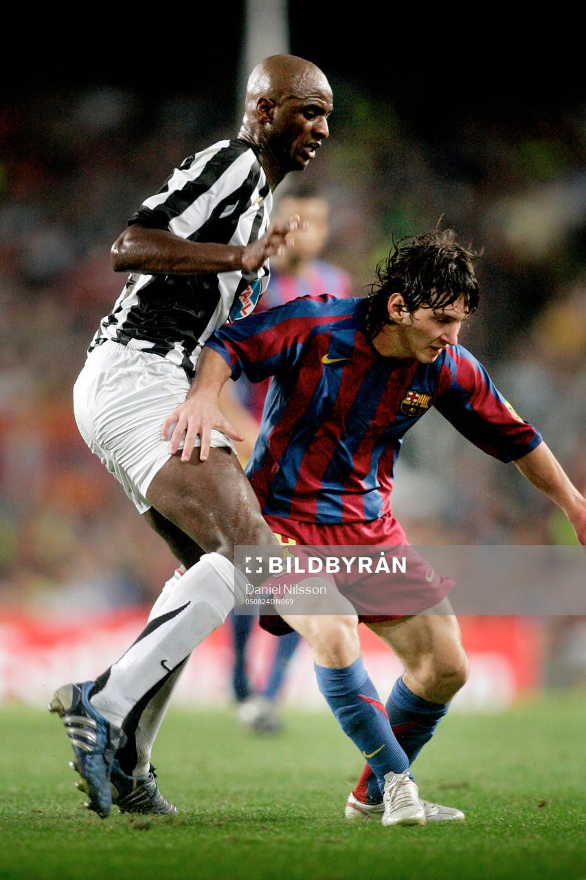 Barcelona - Juventus: Leo Messi, Barcelona och Patrick