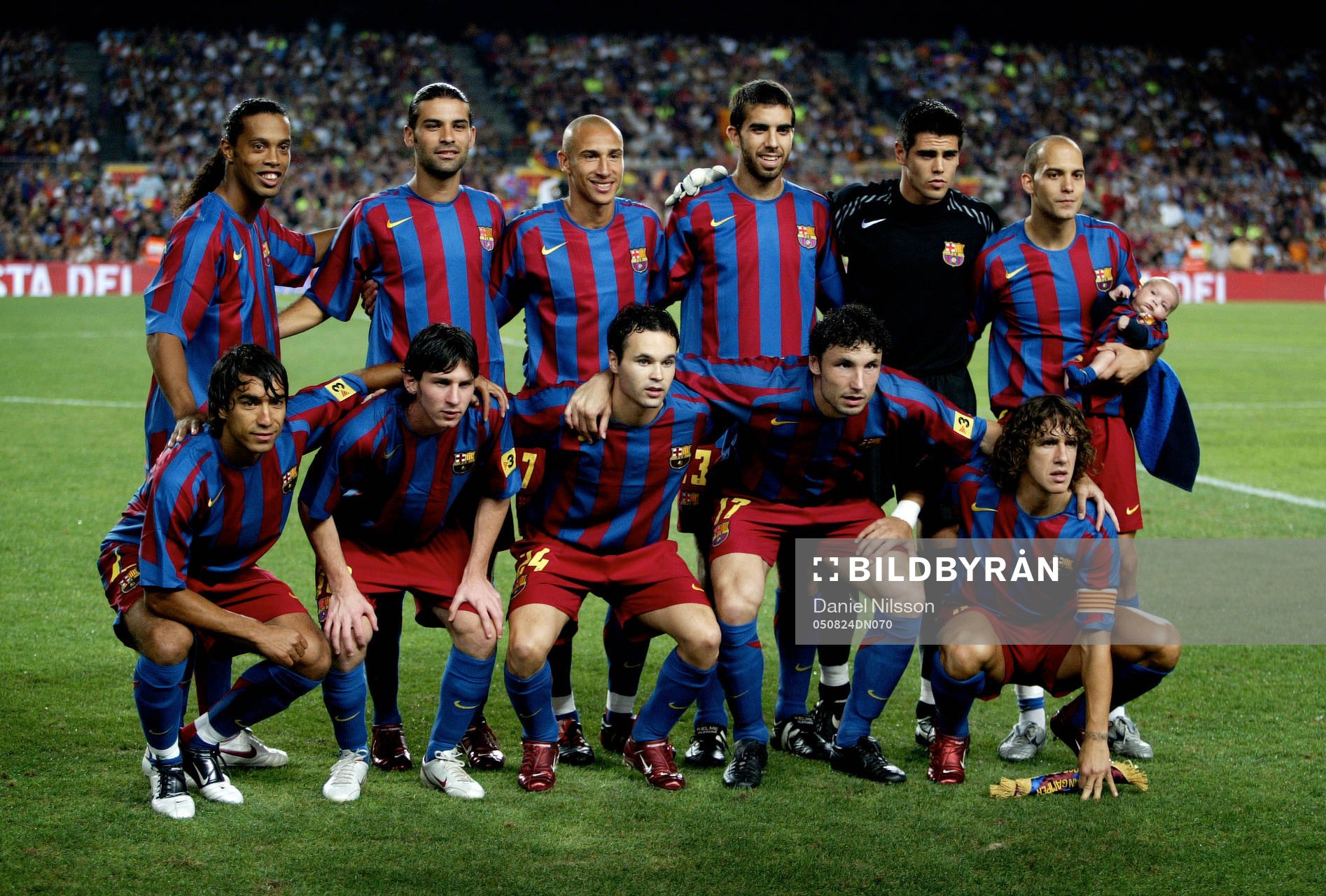 Ronaldinho, Marquez, Henrik Larsson,  Oleguer, Valdes