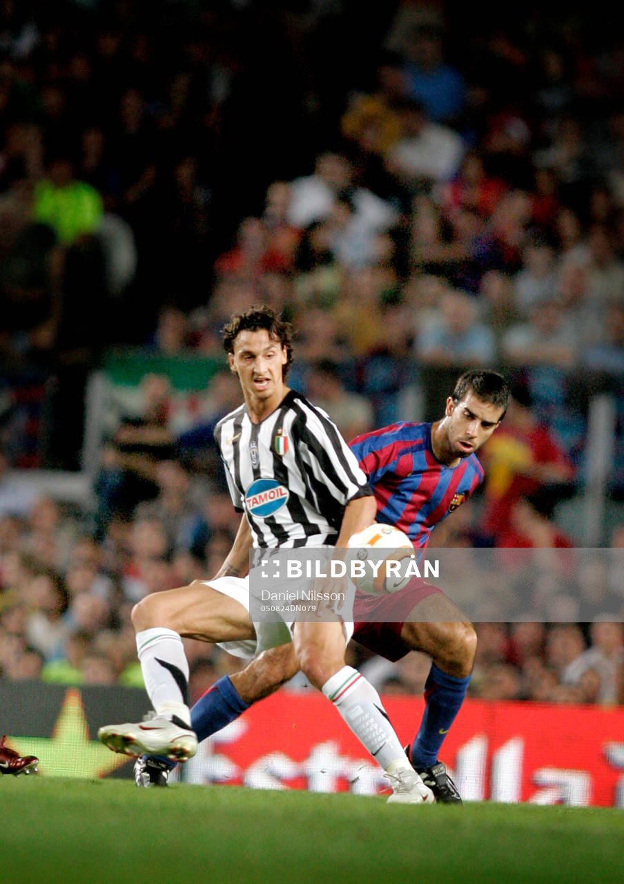 Barcelona - Juventus:  Zlatan Ibrahimovic, Juventus