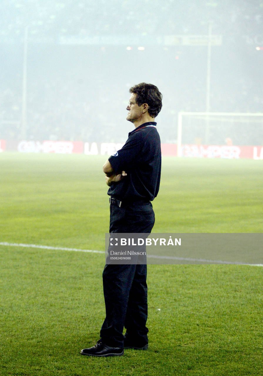 Barcelona - Juventus: Fabio Capello, tränare, Juventus