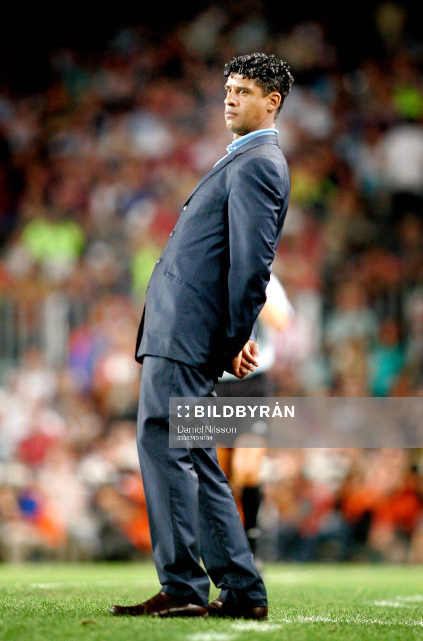 Barcelona - Juventus: Frank Riijkard, tränare Barcelona