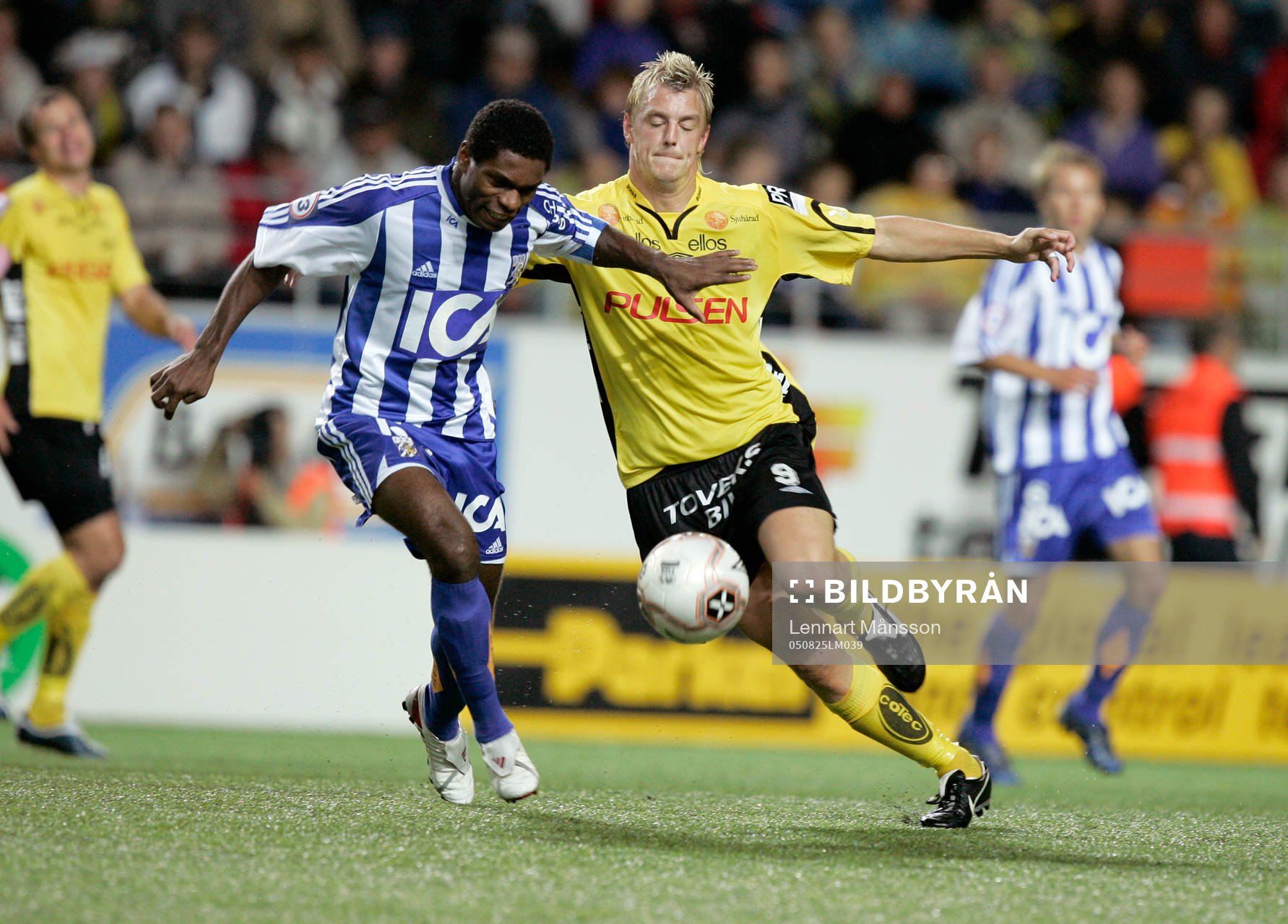 Mathias Svensson och Samuel Wowoah
