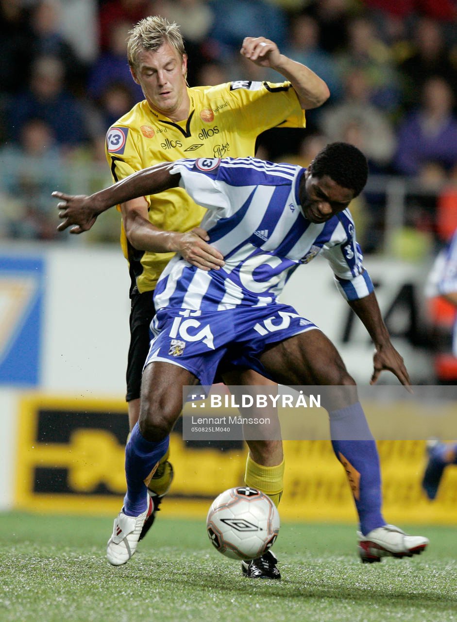 Mathias Svensson och Samuel Wowoah